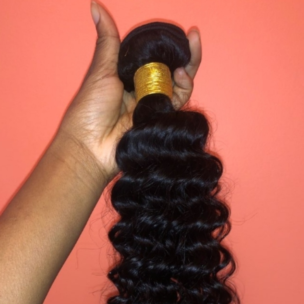 deep wave bundles ( 3 w/ closure ).